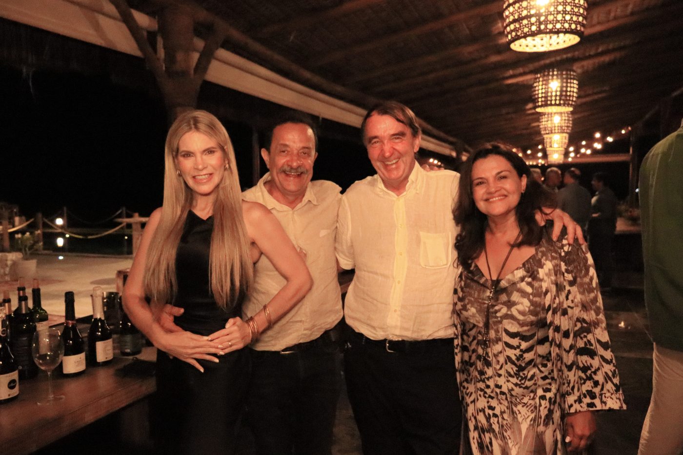 Isabela, Bel Borba, Andreas Krattiger e Raquel Krattiger