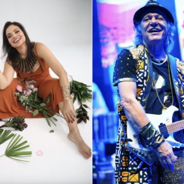 Flávia Bittencourt recebe Armandinho em show especial na capital baiana