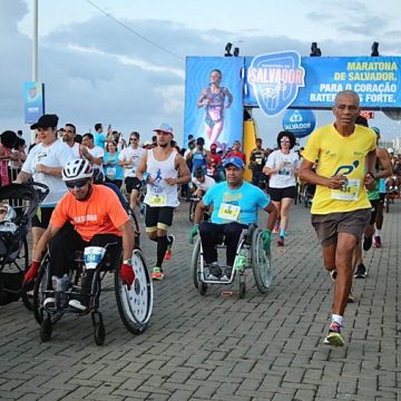 Maratona Salvador terá a participação de 72 atletas com deficiência