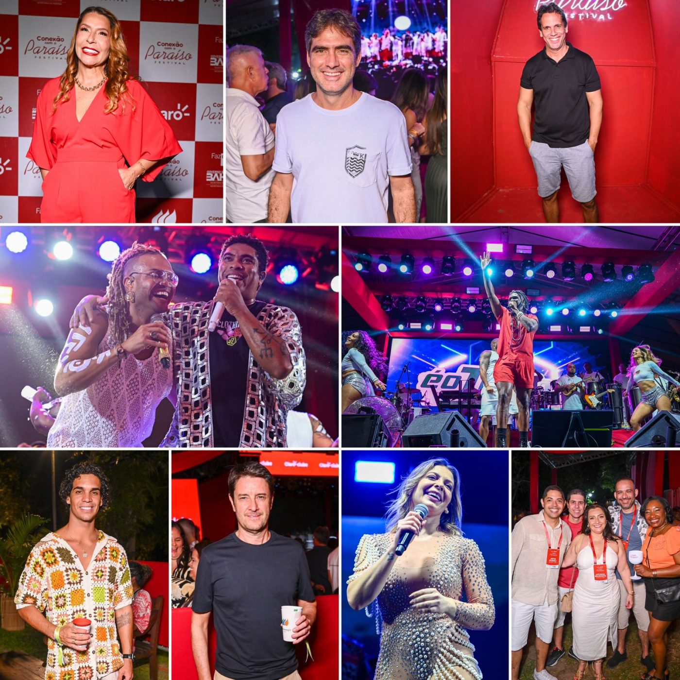 Timbalada, É O Tchan e Filhos de Jorge agitam primeiro dia de festival em Praia do Forte. Veja fotos