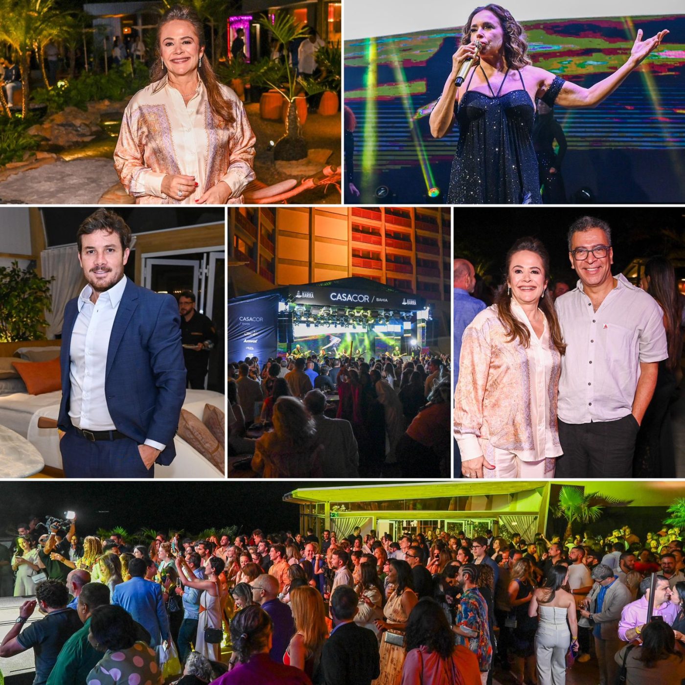 CASACOR Bahia promove festa com show de Daniela Mercury para inaugurar edição em prédio icônico de Salvador; veja fotos