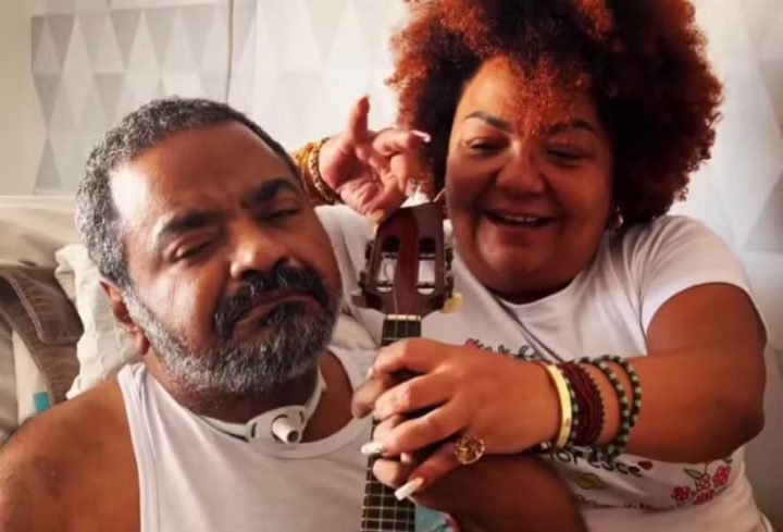 Esposa de Arlindo Cruz se revolta com rumores de que levou namorado para morar com o marido