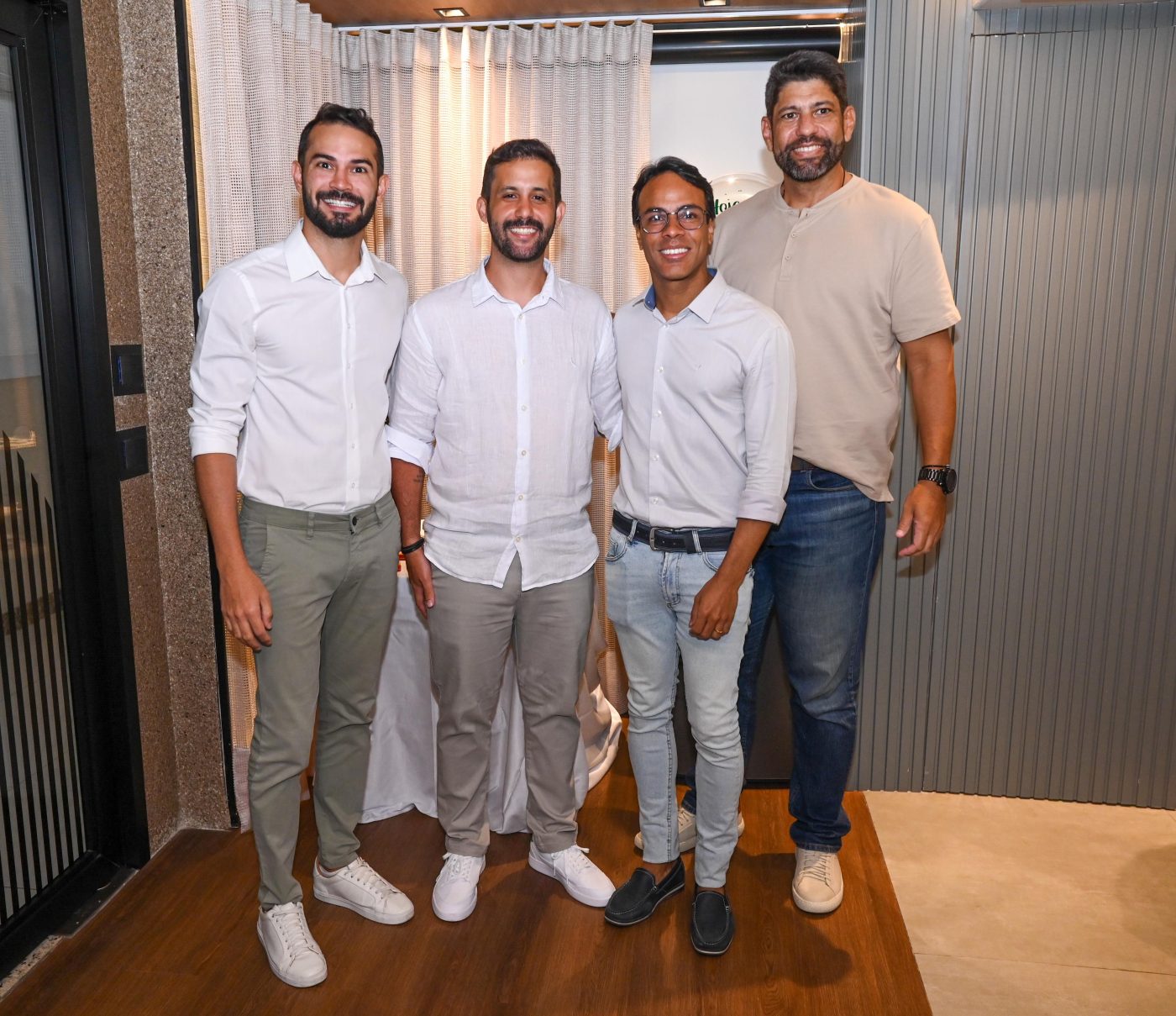 Márcio Barreto, Gustavo Carvalho, Flávio Melo e Daniel Gualberto