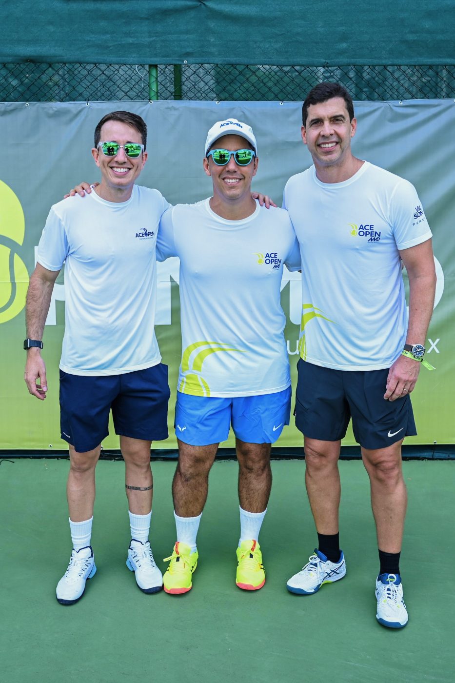 Mateus Pitangueira, Odilon Franco e Gustavo Baiardi 