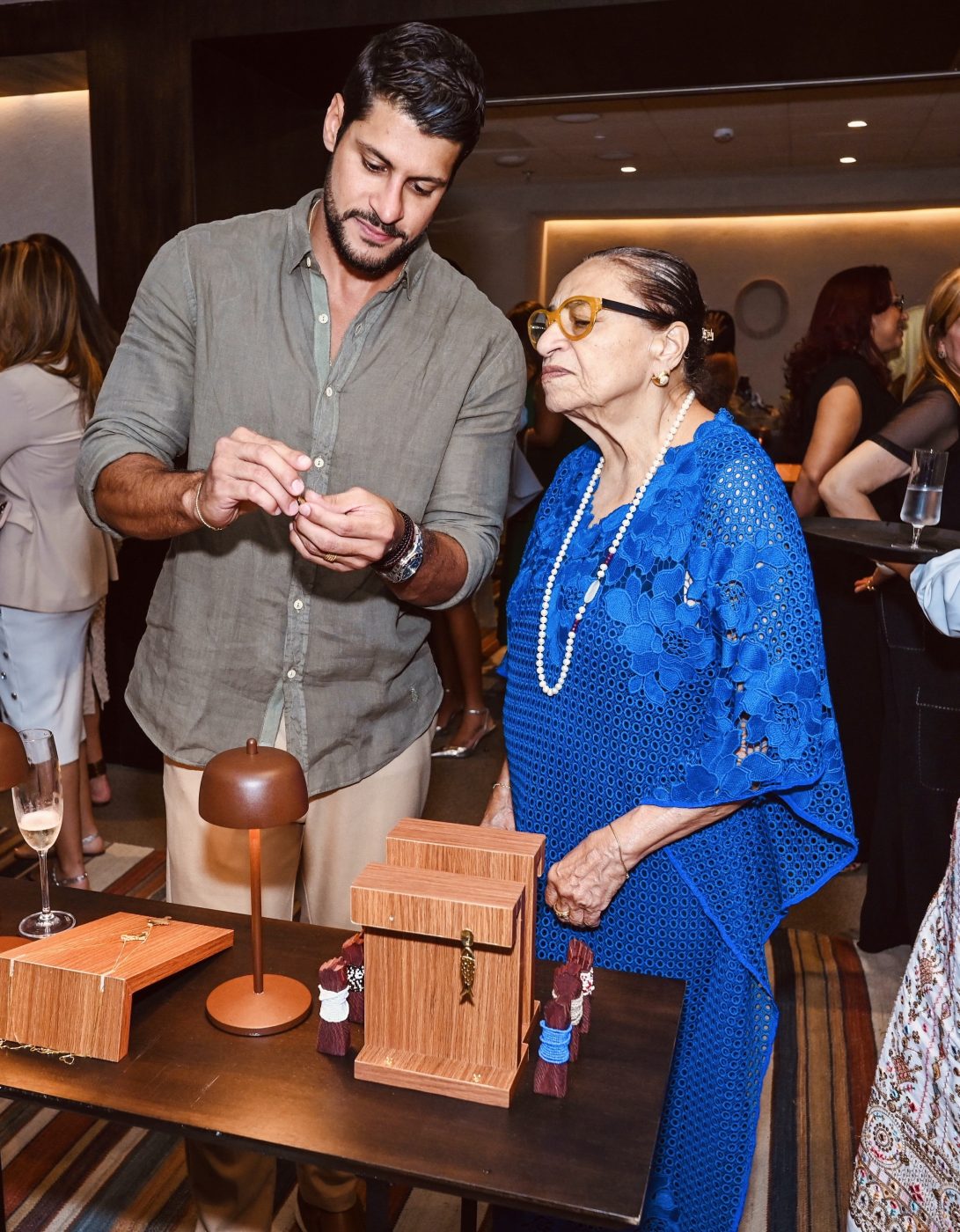 Plínio Simões e Licia Fabio