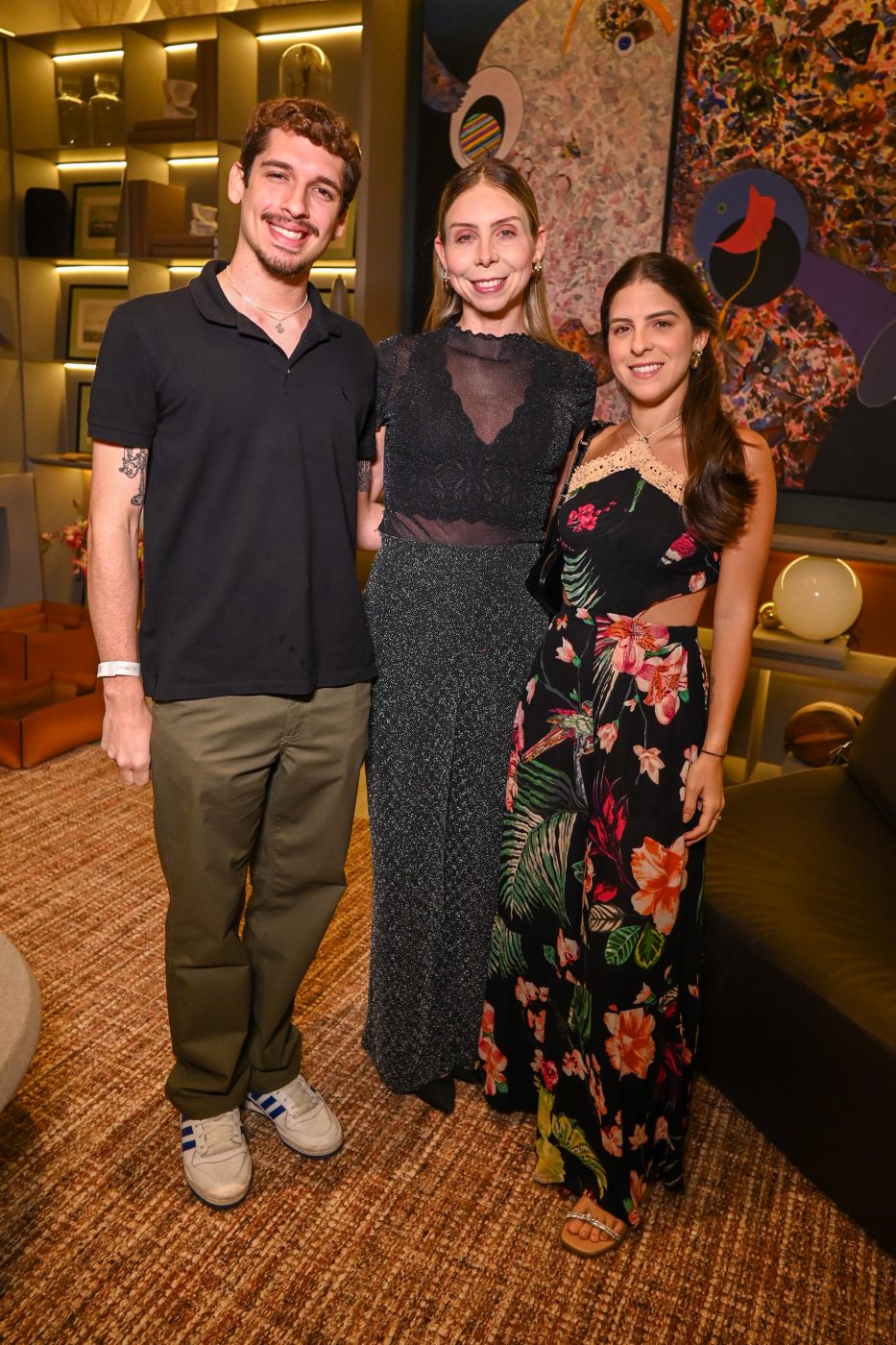 Leandro Barreto, Maria Fernanda Leite e Letícia Bittencourt