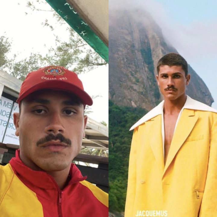 Salva-vidas carioca é descoberto pela Jacquemus através das rede sociais; veja