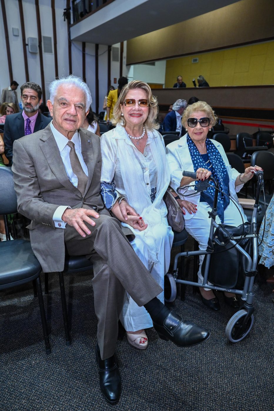 Fernando Miziara, Abigail Suarez e Enedina Silva