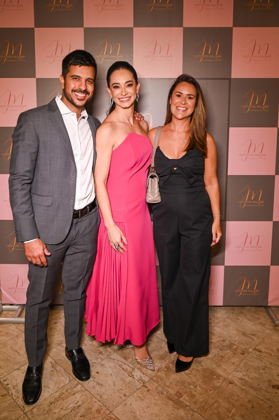 Nilo Jorge Leão, Fernanda Medeiros e Sabrine Leão