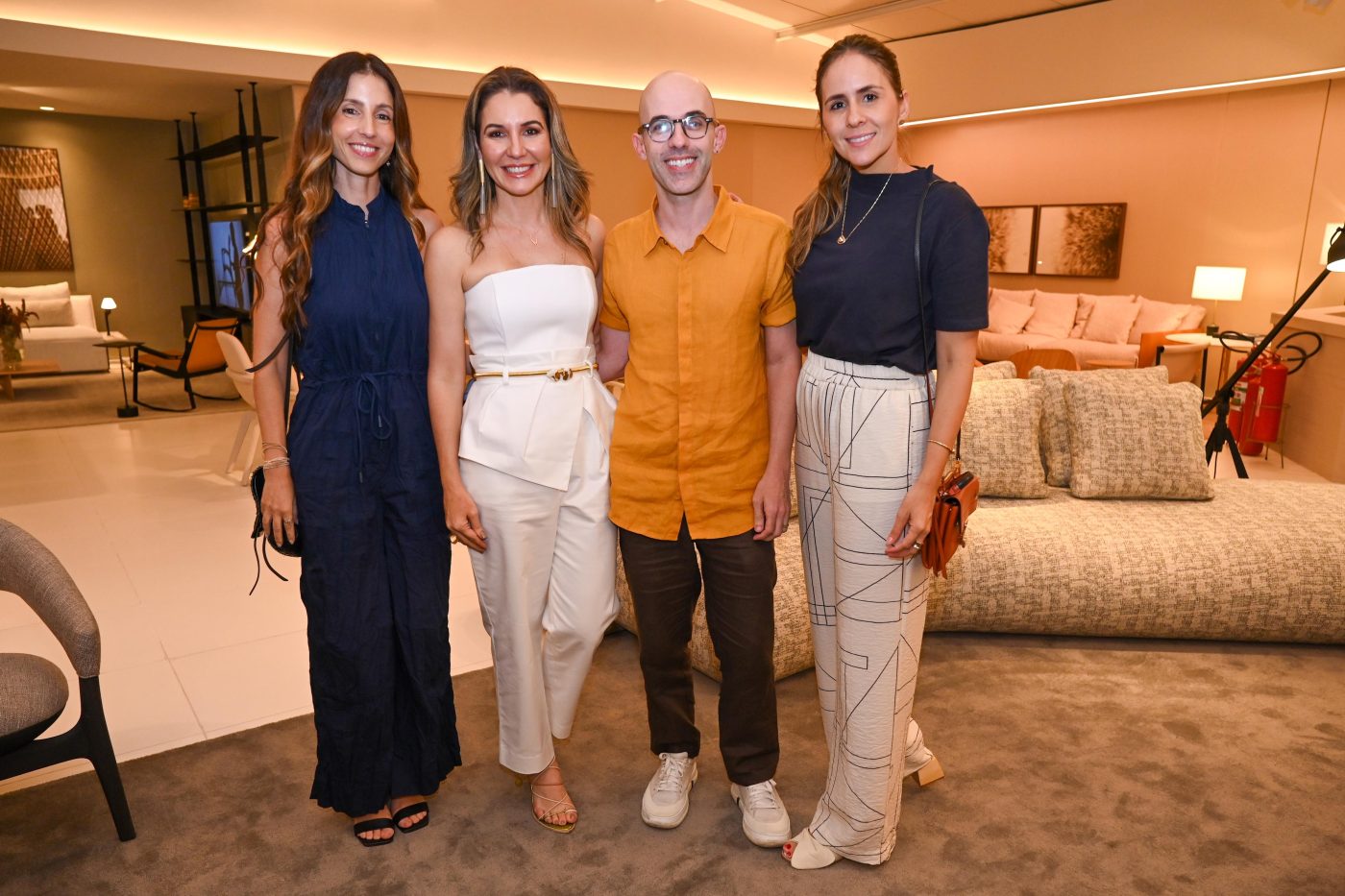 Laís Galvão, Manuela Andrade, Gabriel Magalhães e Laís Kruschewsky