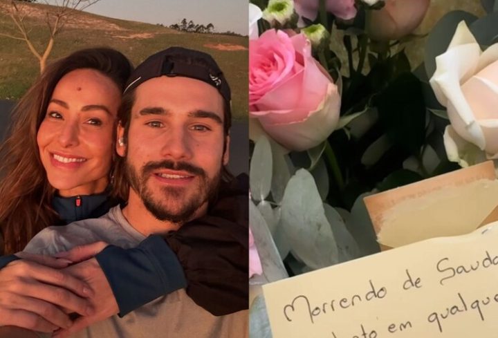 Sabrina Sato ganha surpresa romântica de Nicolas Prattes em Paris