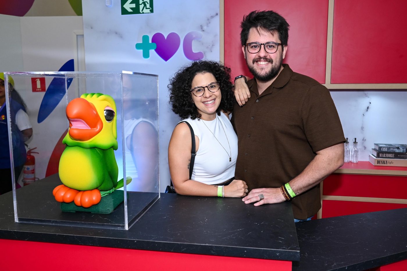 Fernanda Andrade e Matheus Simoni