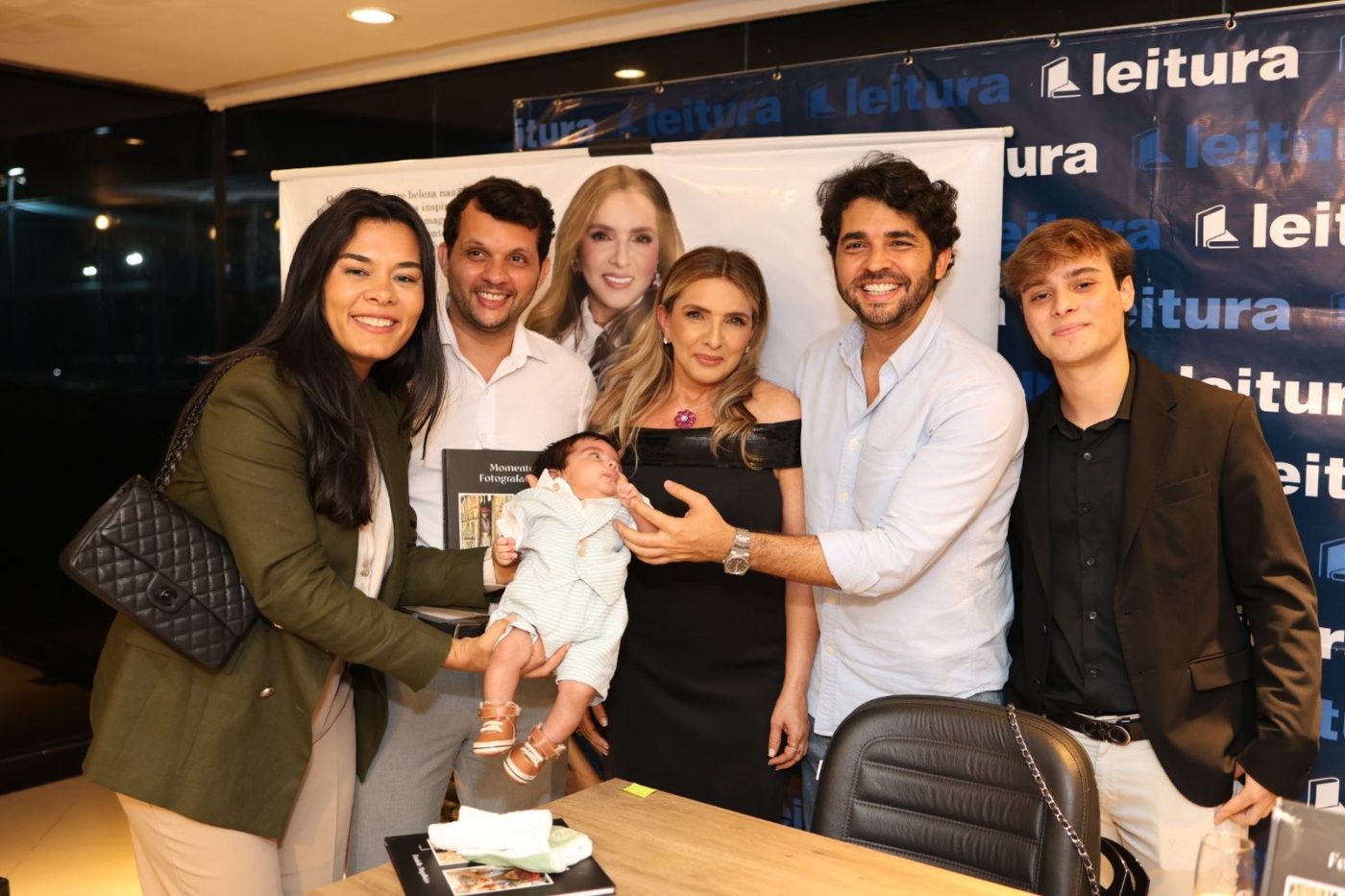 Julia Paula Luz, Thales Magalhães, Danielle Magalhães, Nilton Vieira Lima, Léo Luz Magalhães e Guilherme Oliveira