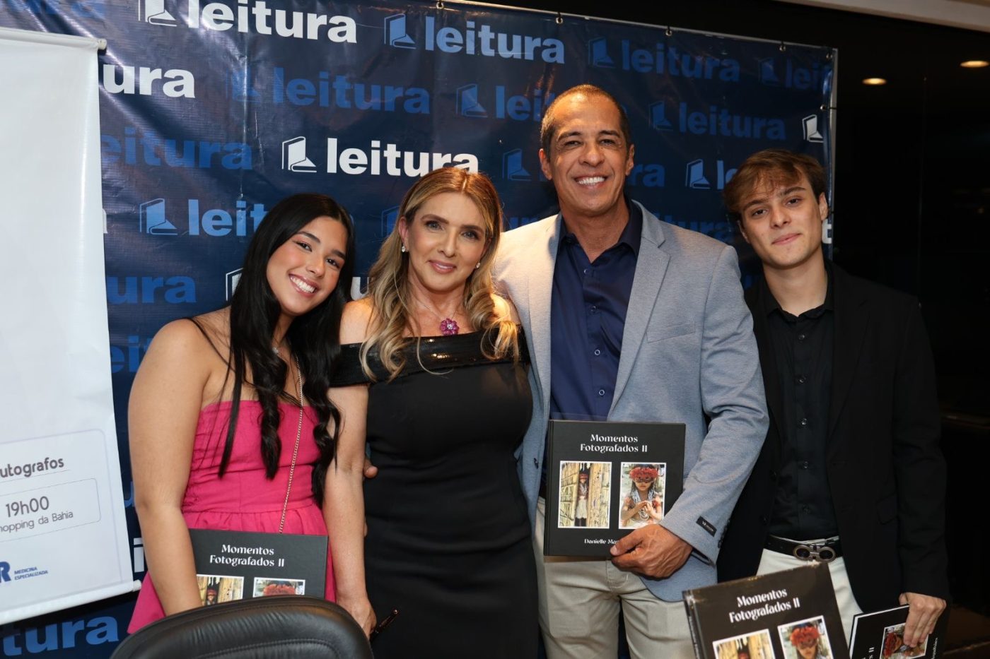 Danielle Magalhães, Clara Waxman, Gustavo Waxman e Guilherme Oliveira