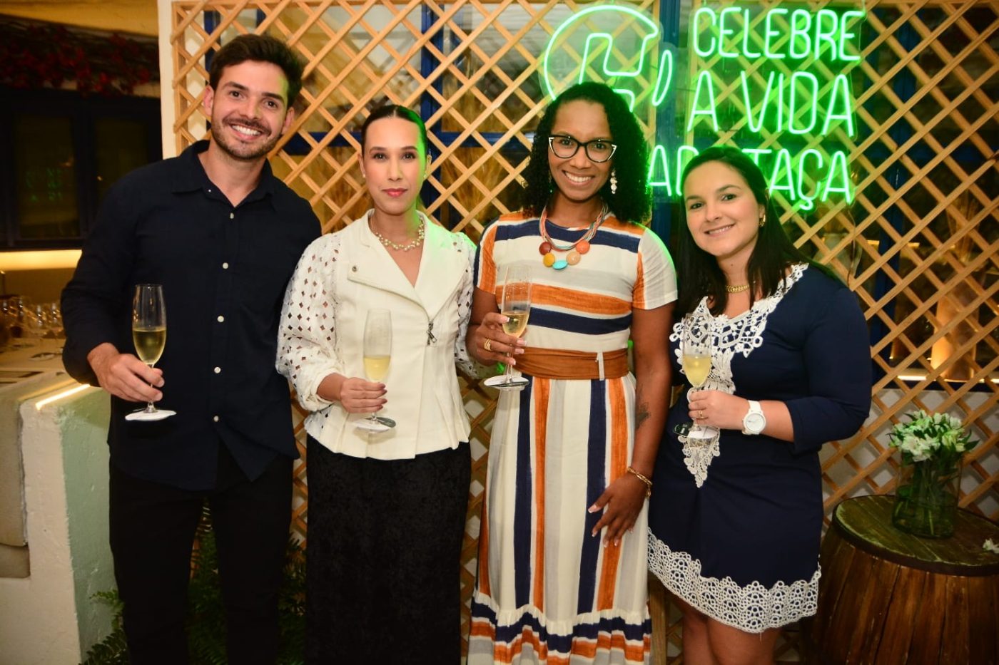 Kauan Lima, Natalie Silva, Fernanda Souza e Manuela Sales