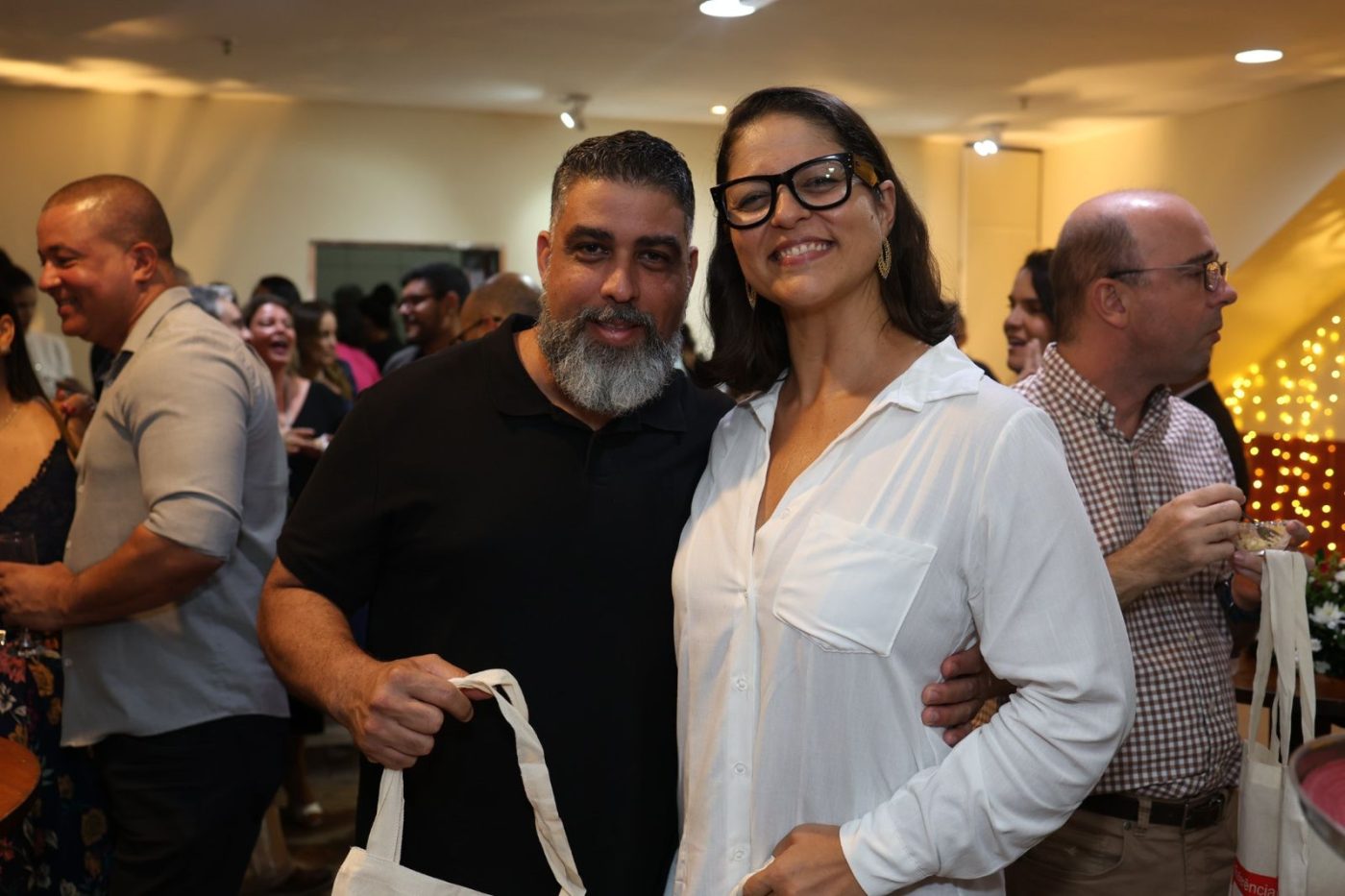 Ricardo Alonso e Márcia Nascimento