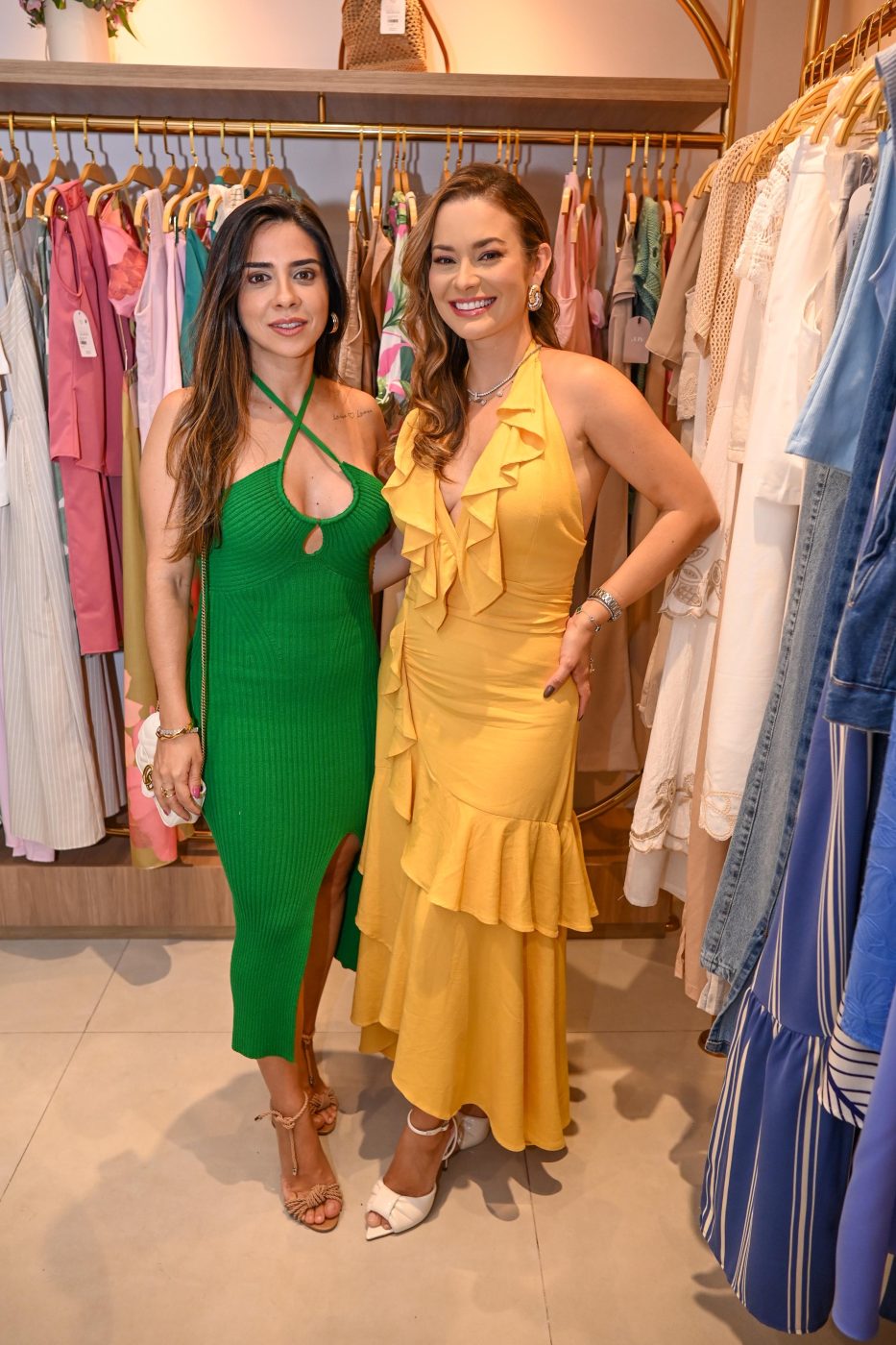 Carolina Andrade e Livia de Moraes