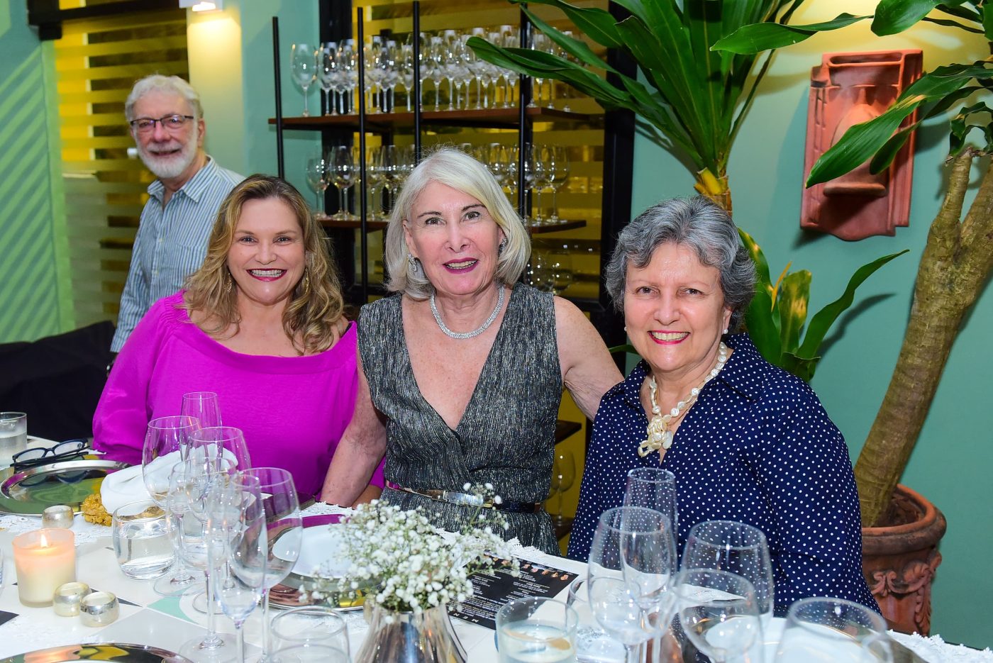 Consuelo Alban, Heliana Diniz e  Mariá Souza