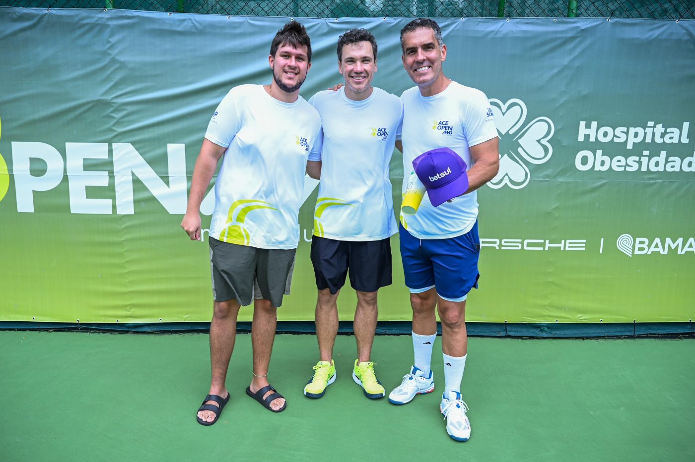 João Pedro Gomes, Bruno Soares e Gustavo Costa Lino