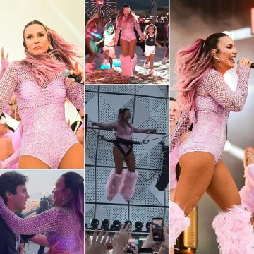 Ivete Sangalo voa, leva filhas ao palco e conduz 100 mil pessoas ao delírio no Rock in Rio