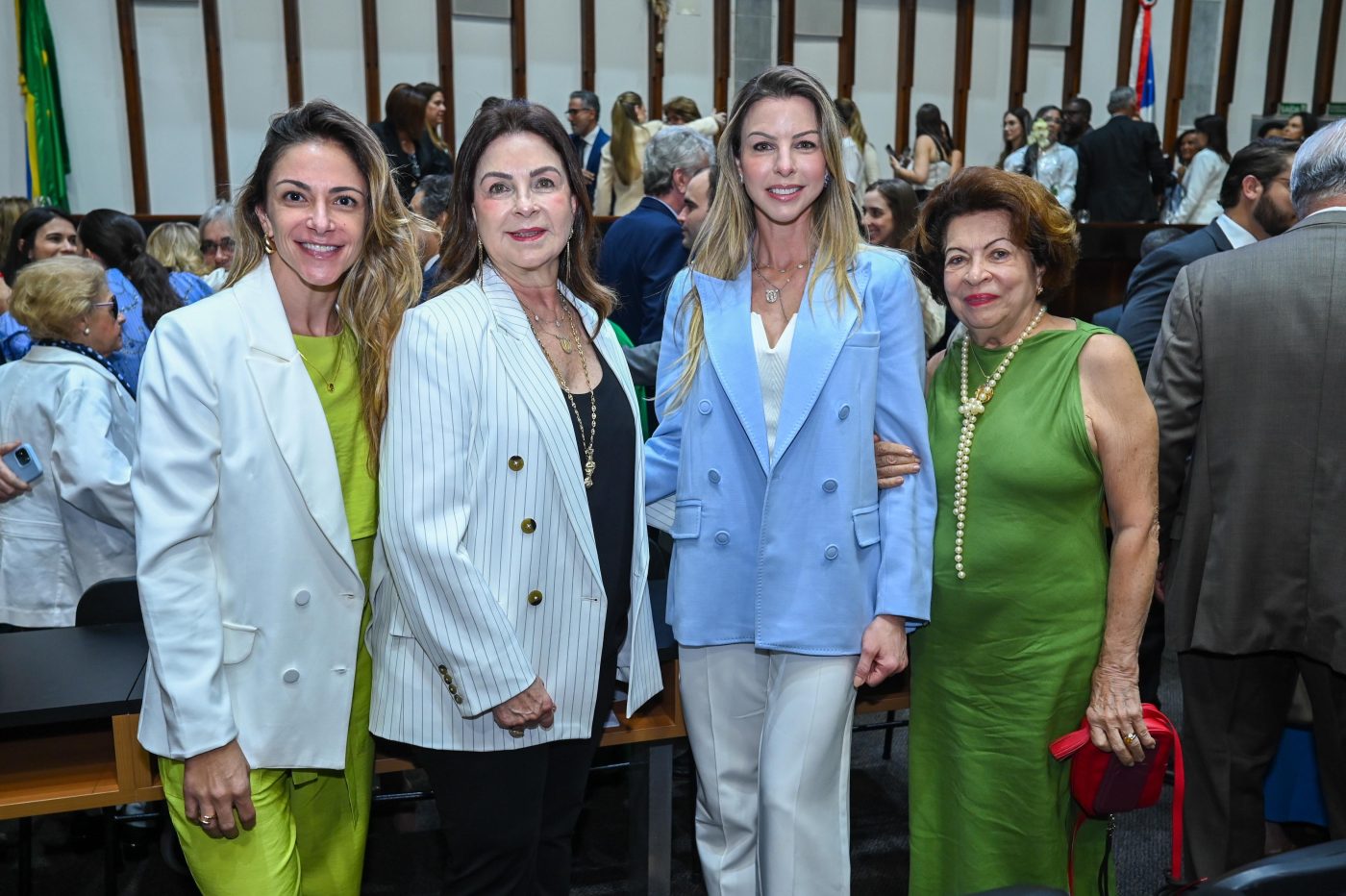 Thaís Bahia, Tânia Maria, Fabiana Gordilho e Ilza Prudente