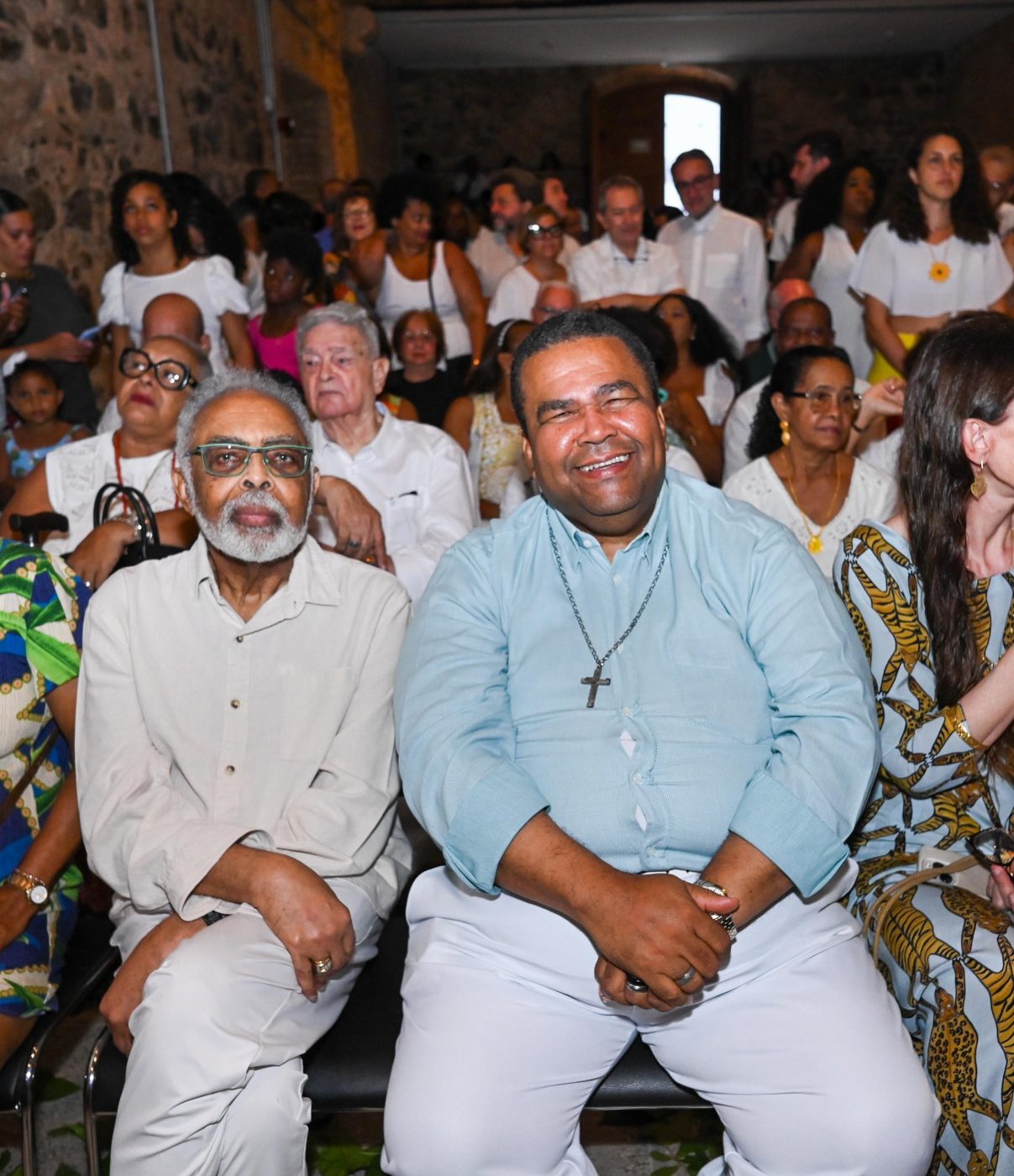 Gilberto Gil e Padre Lázaro