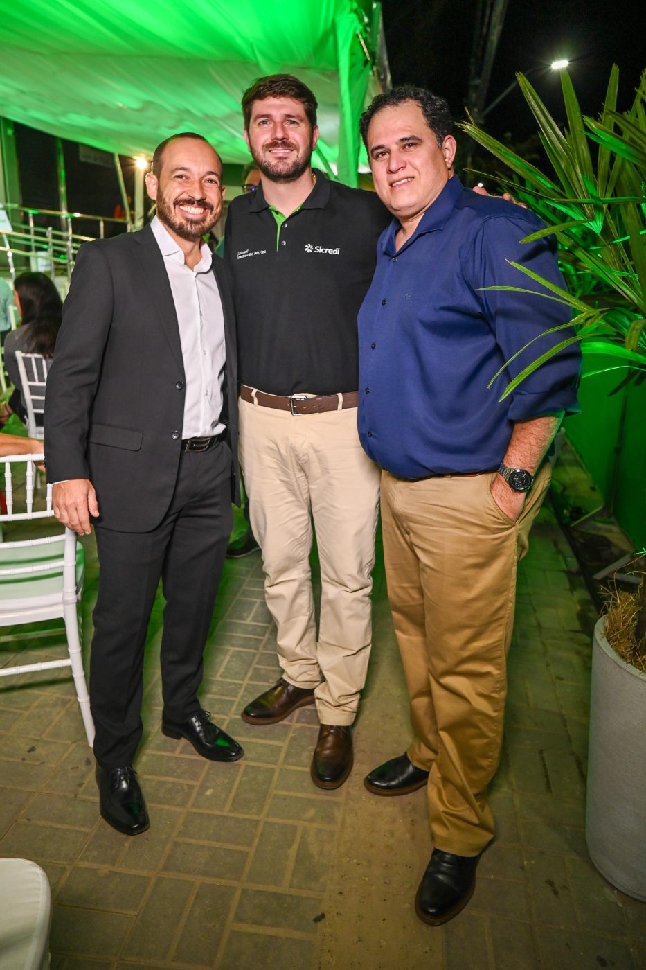 Fabio Ribeiro, Luciano Braga Pitteri  e Wagner Brites