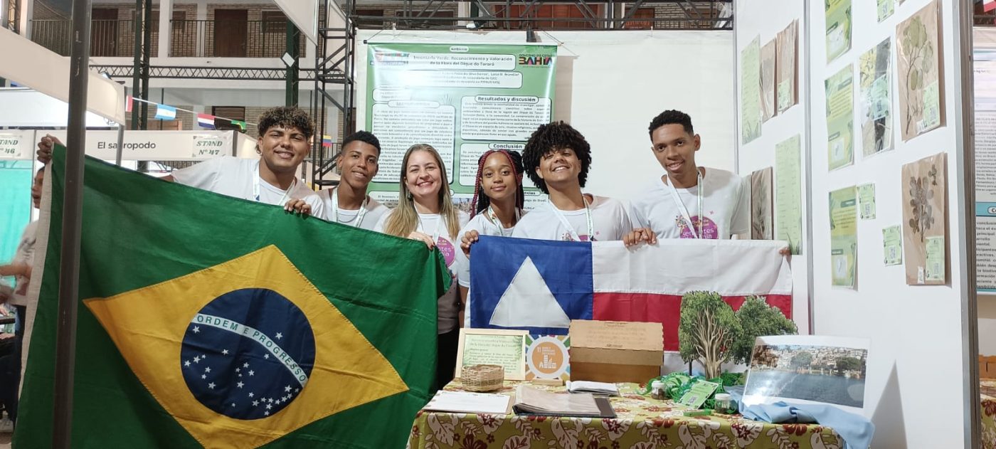 Projetos de iniciação científica de estudantes baianos são apresentados no Paraguai