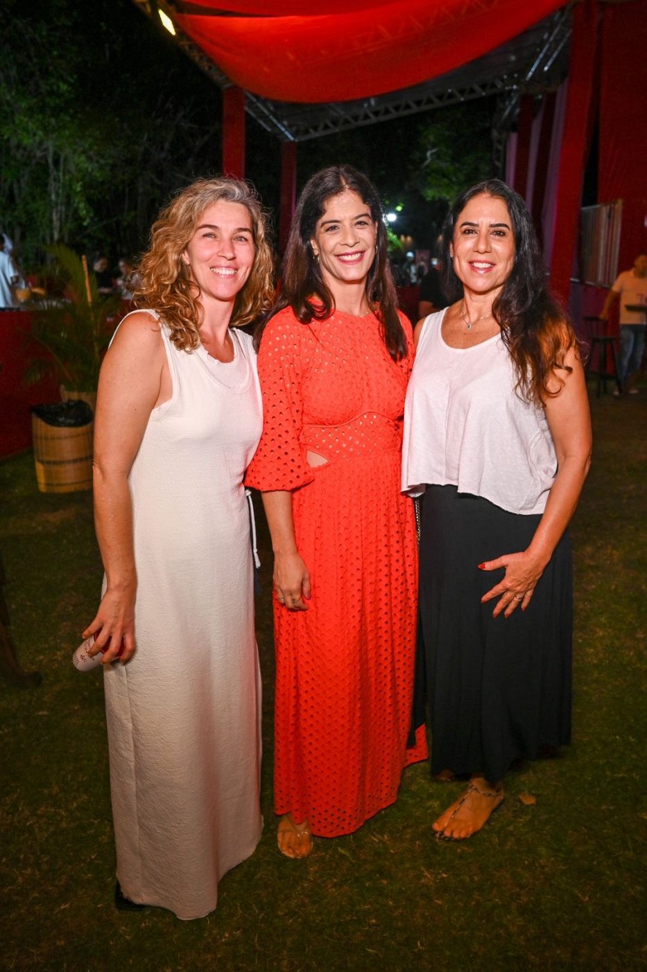 Roberta Gravina, Carla Neri e Maria Adriana Kruschewsky