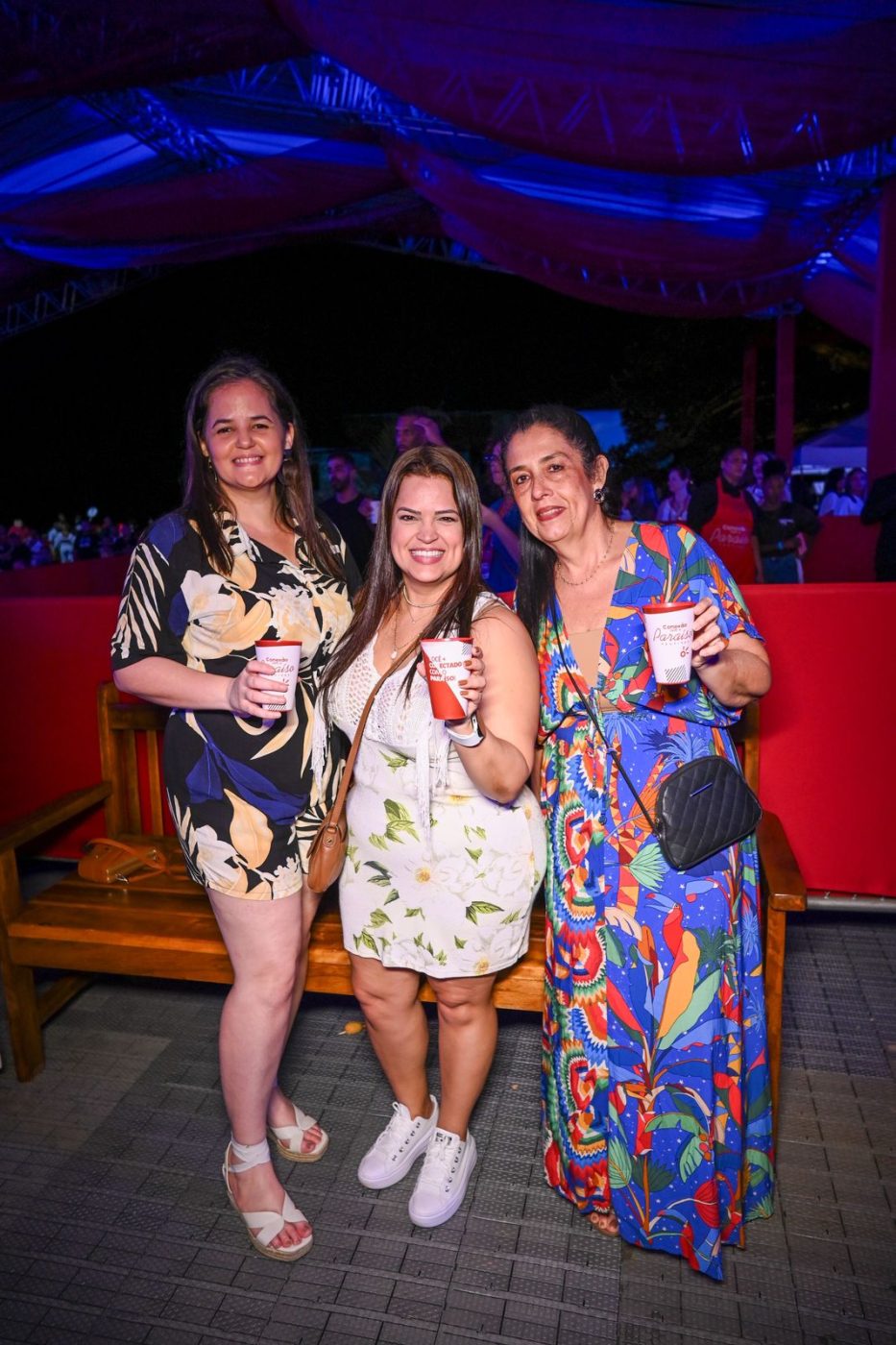 Débora Marques, Juliana Matos e Neilla Souza