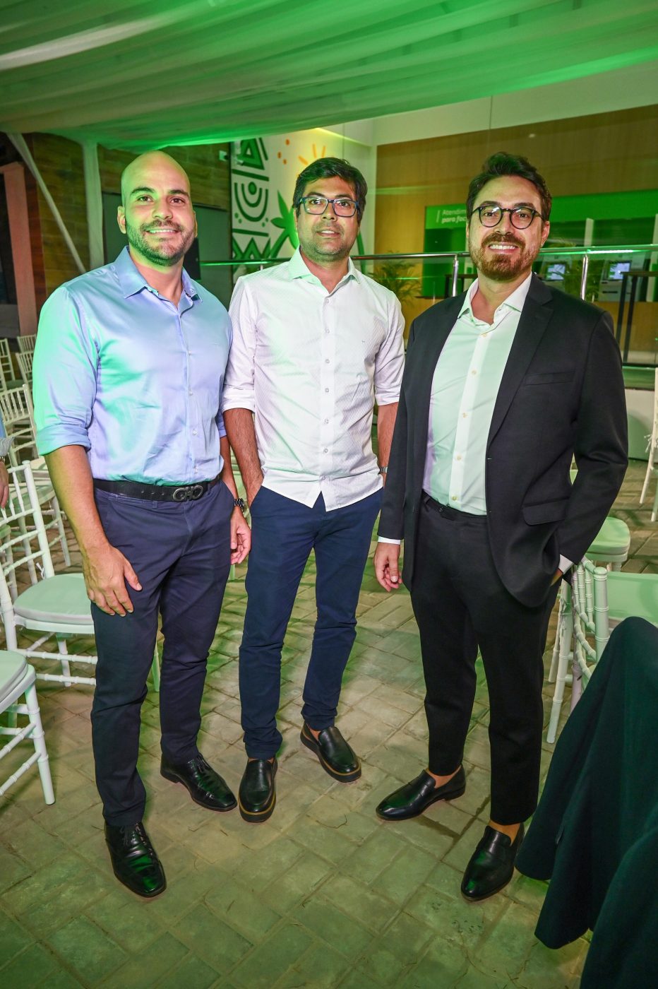 Júnior Mattos, Thiago Passos e Davi Araújo