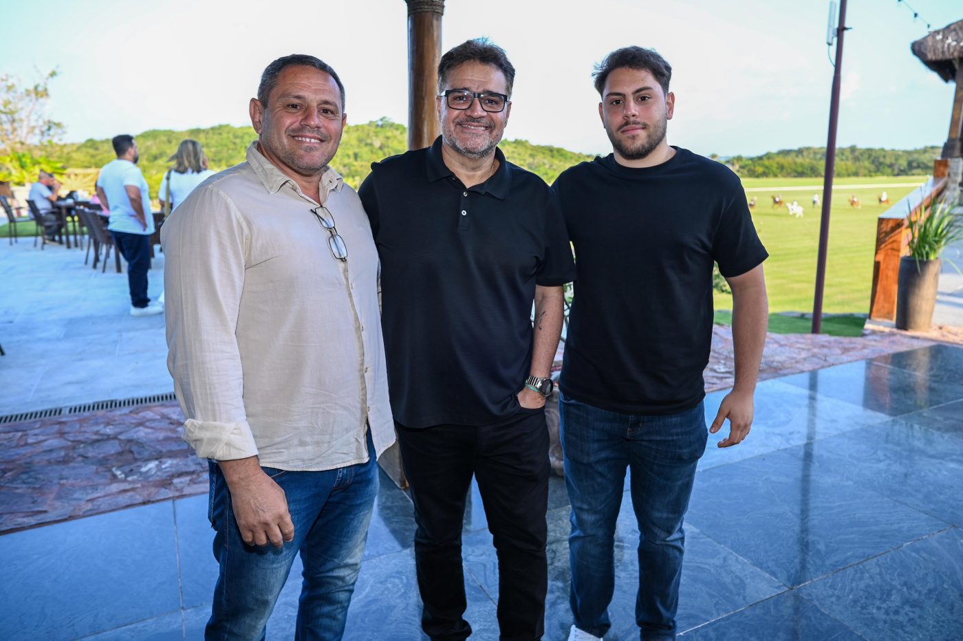 Bernardo Bamberg, Dimitre Britto e Daniel Bamberg