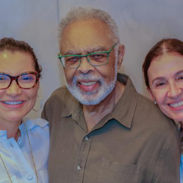 Flora Gil e Janja discutem G20 Social durante café da manhã com Gilberto Gil no Rio de Janeiro