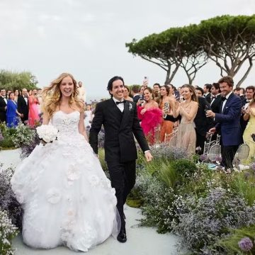 Giovanna Adriano e Rodrigo Vieira se casam em Saint-Tropez. Veja fotos