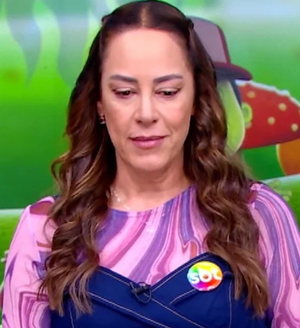 Silvia Abravanel se emociona em primeiro programa após a morte de Silvio Santos