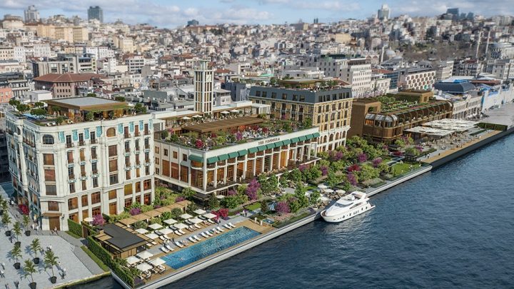 Suíte de 500 m² e cais privativo em Istambul: conheça o hotel revelação de 2024