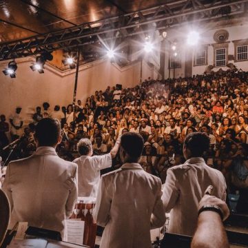 Funfun no Passo: Orkestra Rumpilezz celebra um ano do projeto com espetáculo especial no Centro Histórico de Salvador