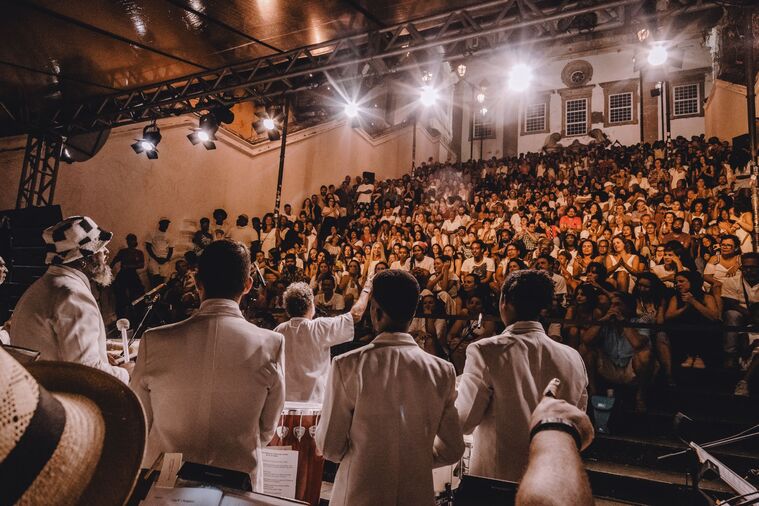 Funfun no Passo: Orkestra Rumpilezz celebra um ano do projeto com espetáculo especial no Centro Histórico de Salvador