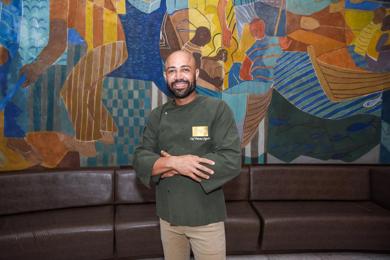 Vini Figueira inaugura restaurante dentro de famoso hotel em Salvador; veja fotos