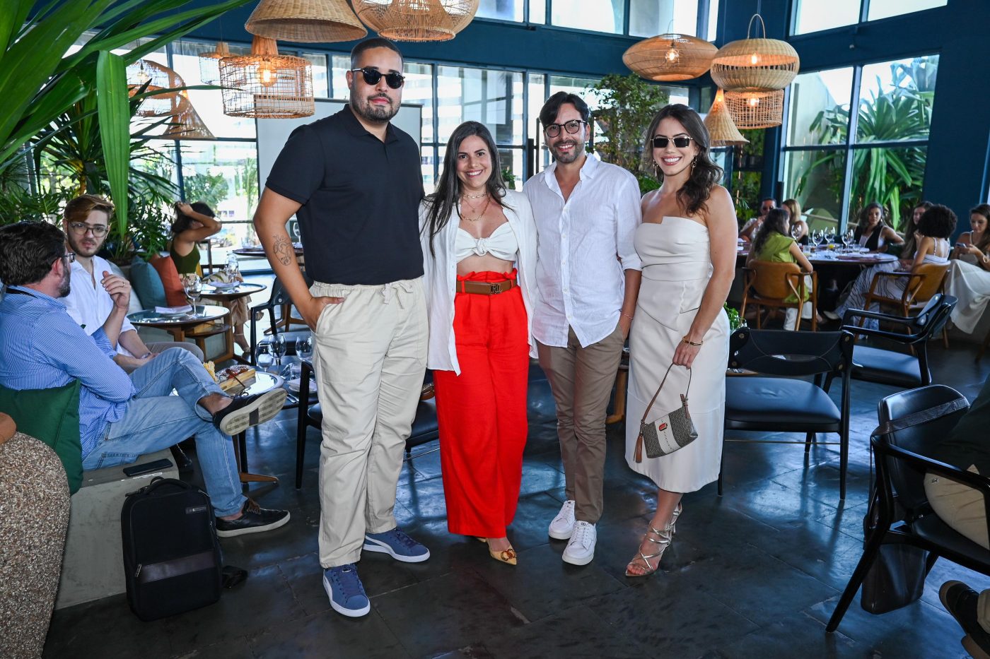 Matheus Pereira, Rodrigo Maciel, Paula Nery e Vanessa Azevedo