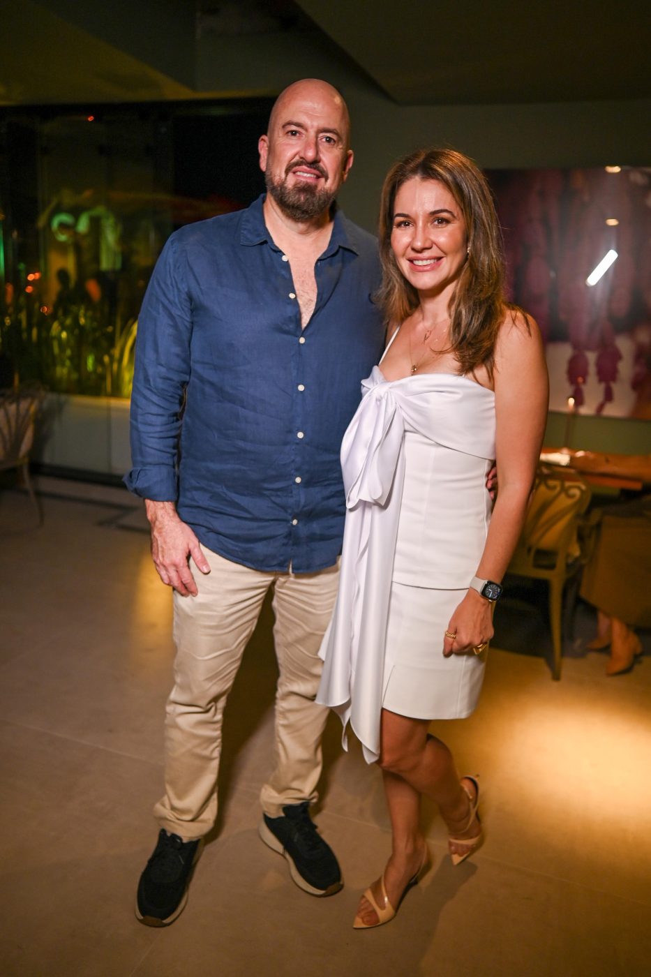 Maurício Lins e Manuela Andrade