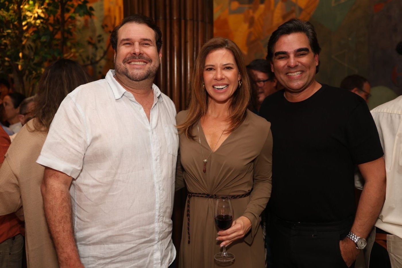 Sérgio Nunes, Camila Marinho e Fabyano Teixeira