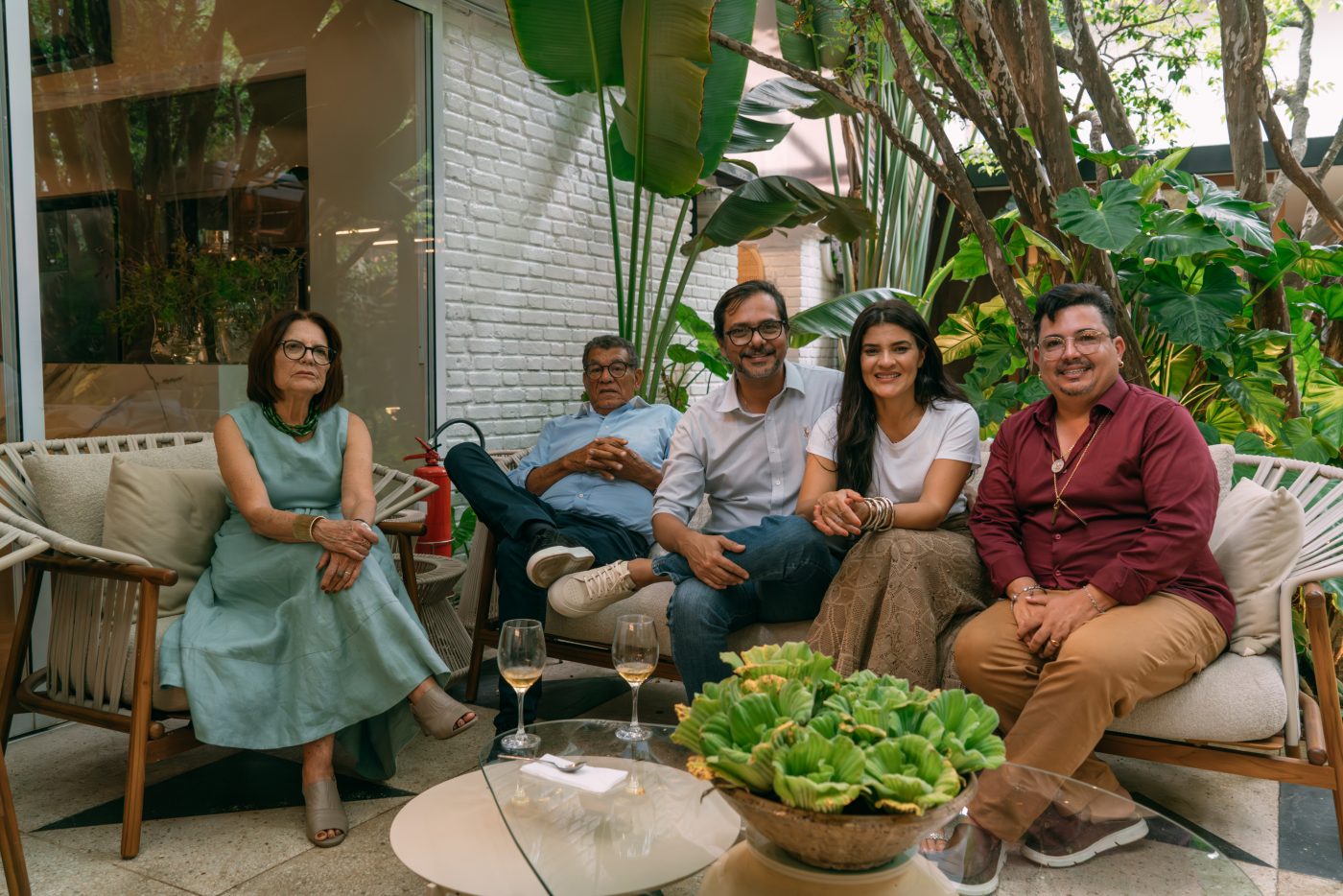 Nilza Reis, Antonio Carlos, Eduardo Lima, Flavia K e Jorge