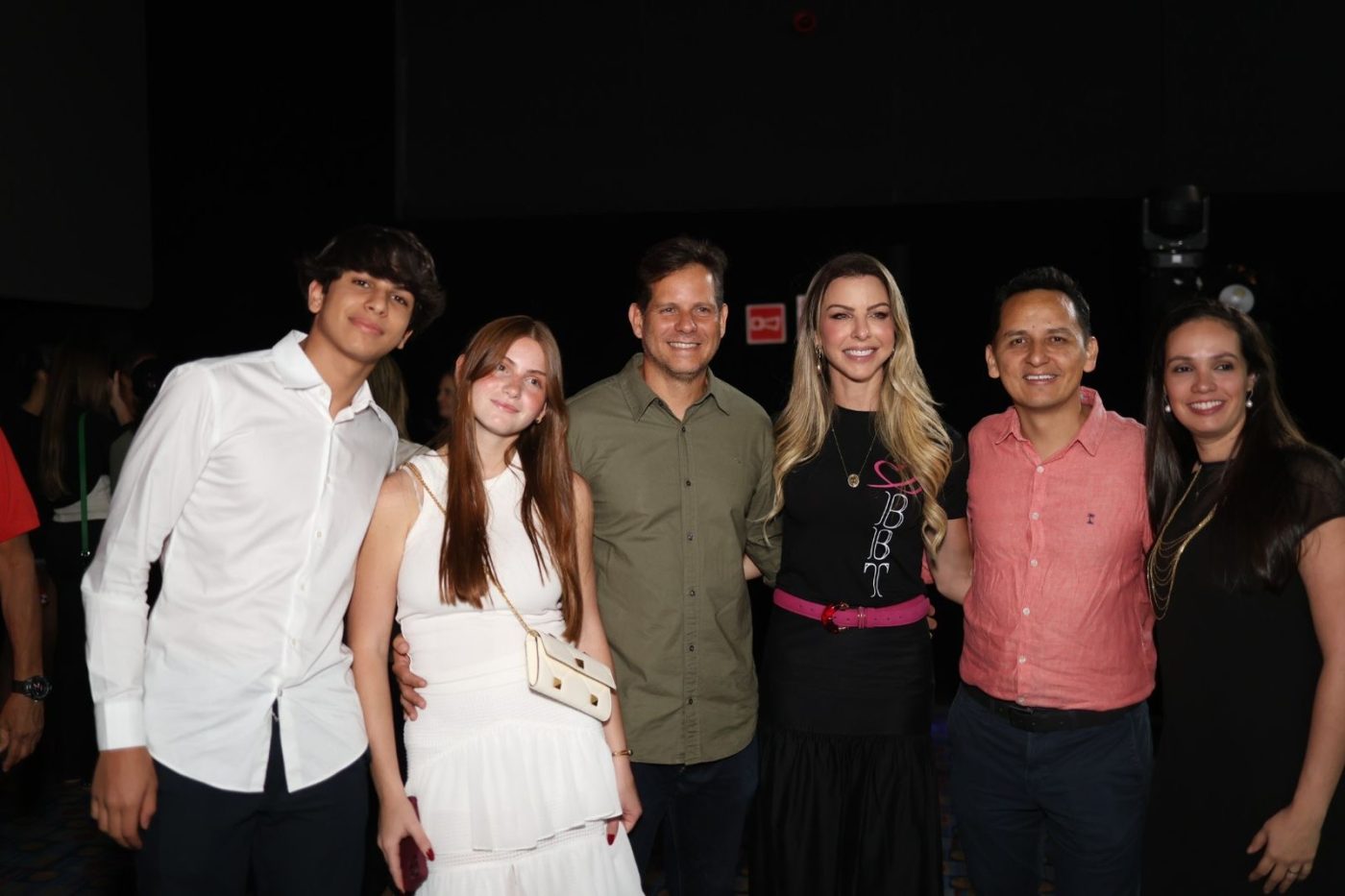 Lucas Abud, Nina Garboggini, Alexandre Garboggini, Fabiana gordilho, Fernando Lopez e Marcela Bouzas