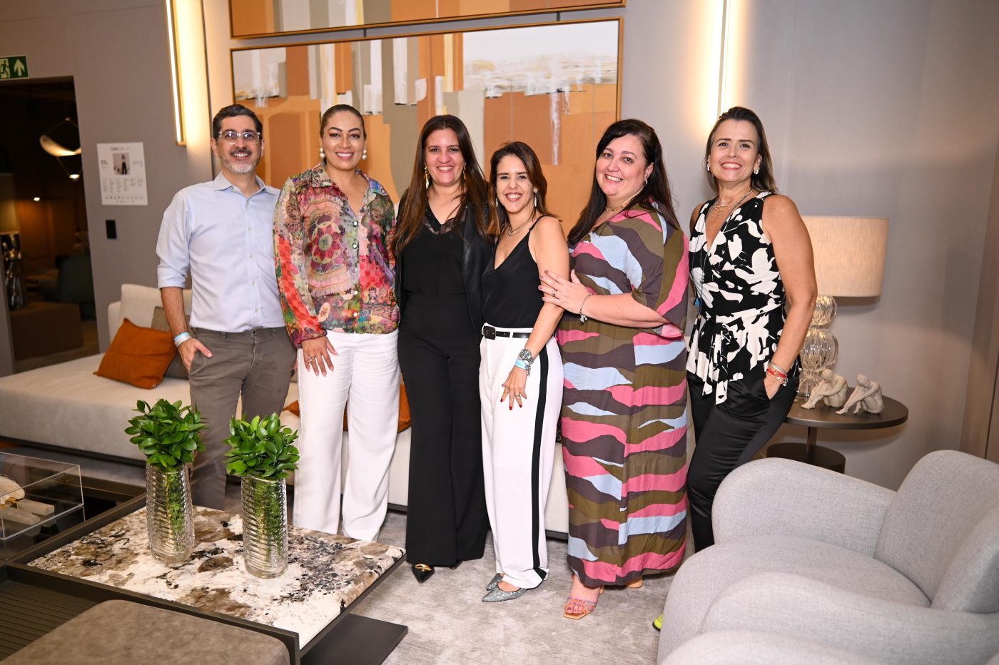 Bruno Sgrilo, Bruna Oliveira, Mila Caramelo, Mila Holtz, Andréa Nygaard e Andréa Simas