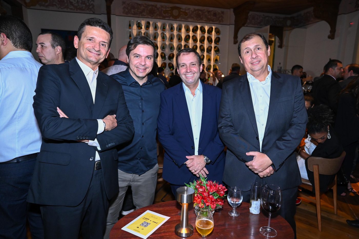 Marcelo Nogueira Reis, Izaak Broder, Antonio Carlos Oliveira e José Roberto Freire