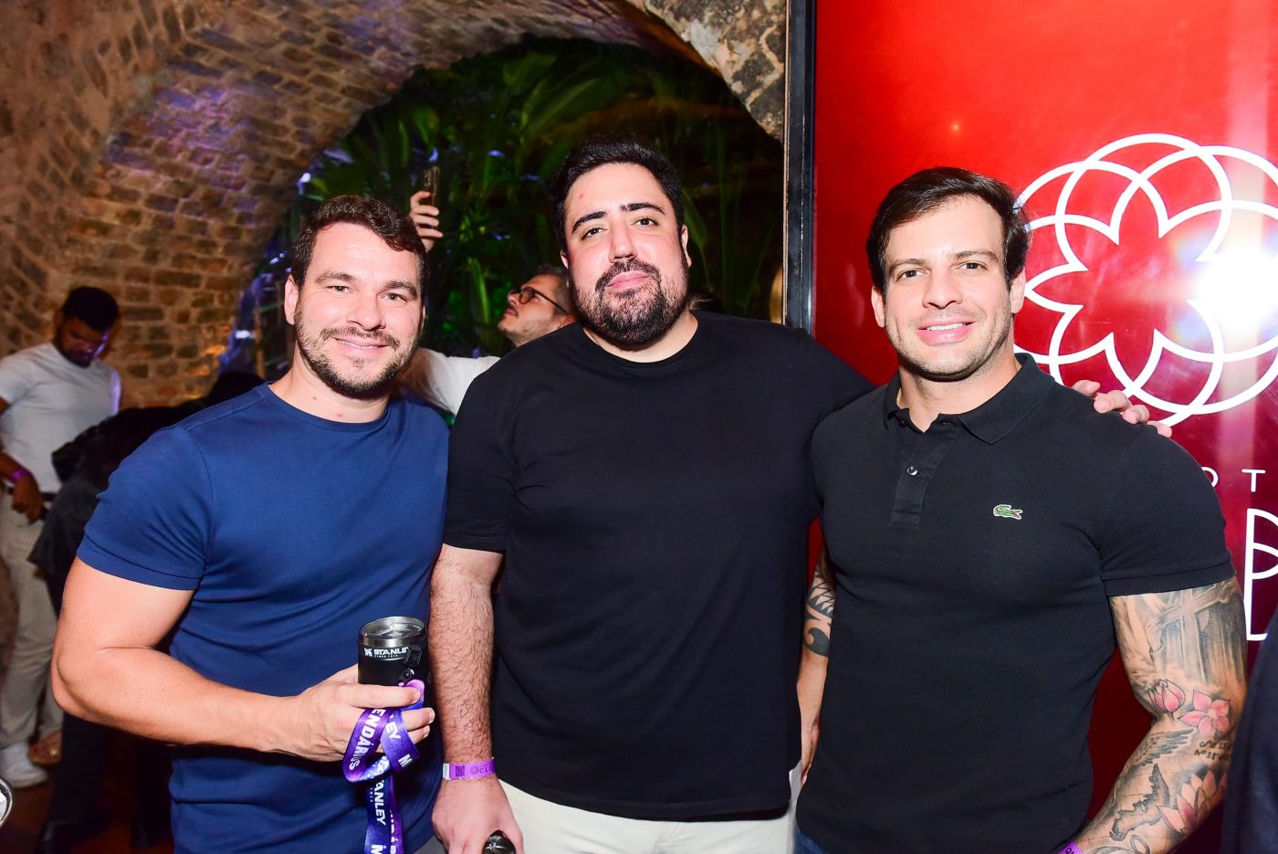 Victor Bastos, Wolton Fonseca e Raymundo Assmar