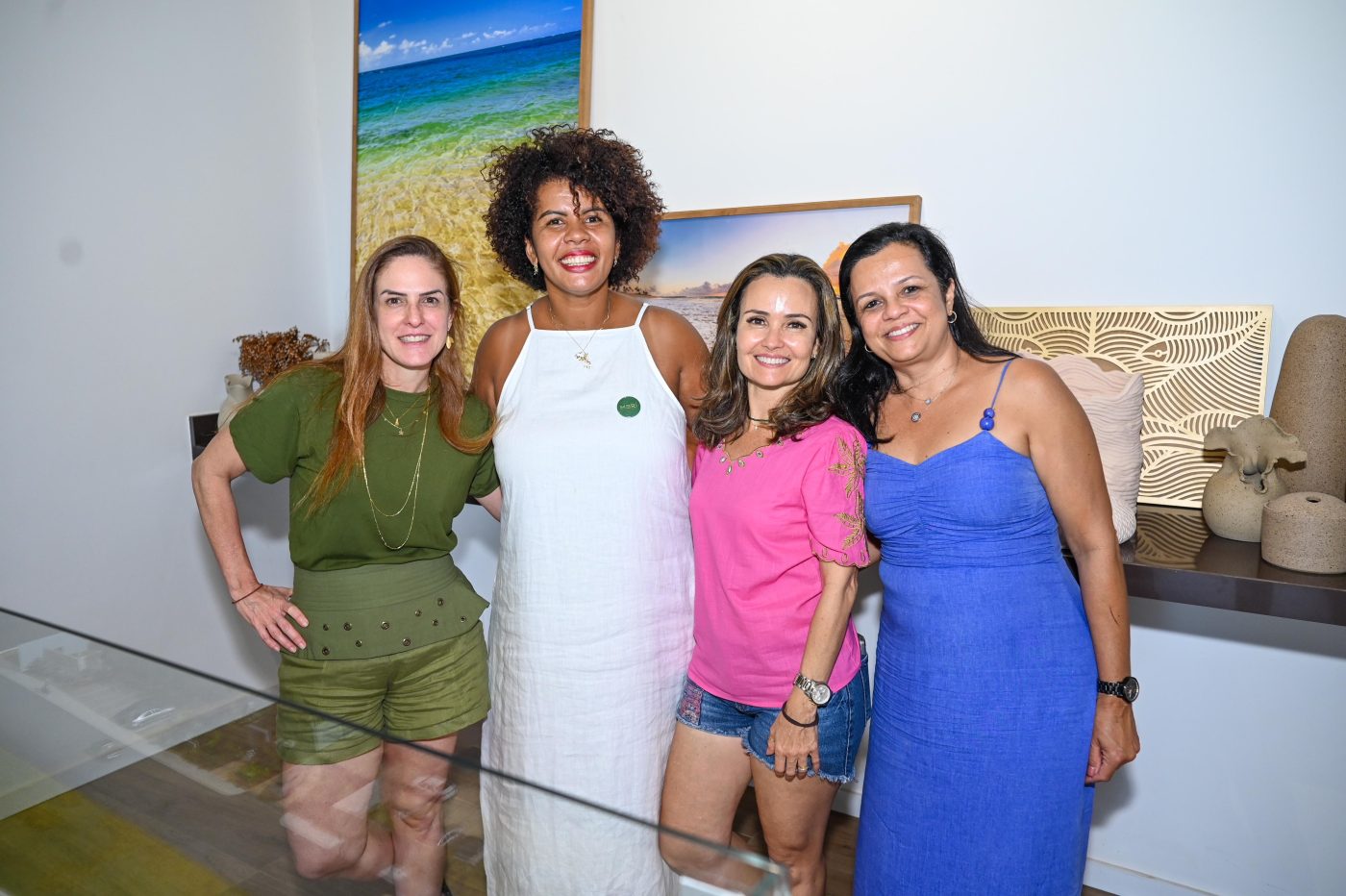 Claudia Cobas, Mircia Verena, Ana Patrícia e Luciana Mira