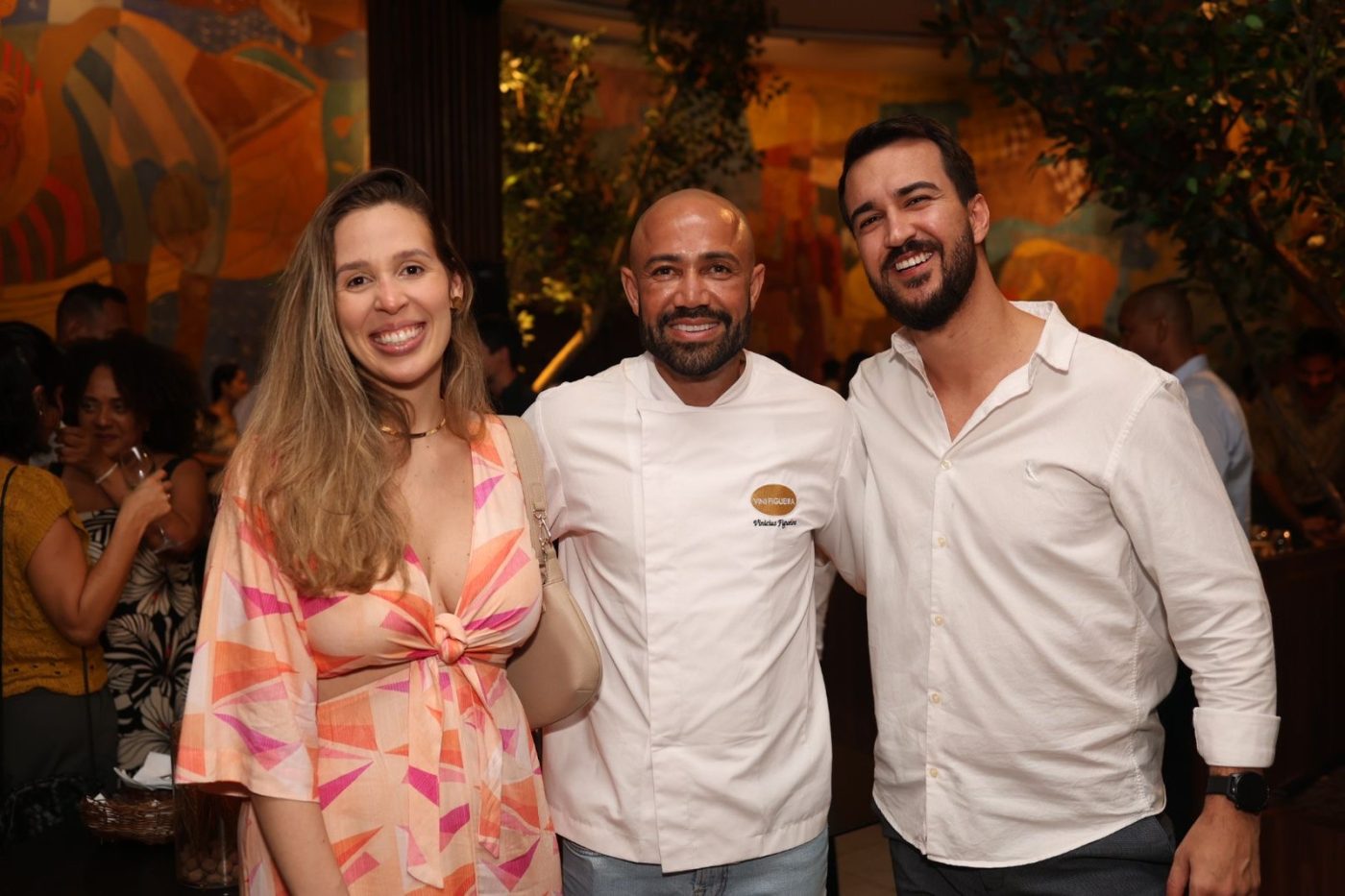 Andresa Nepomuceno, Vini Figueira e Lucas Carneiro