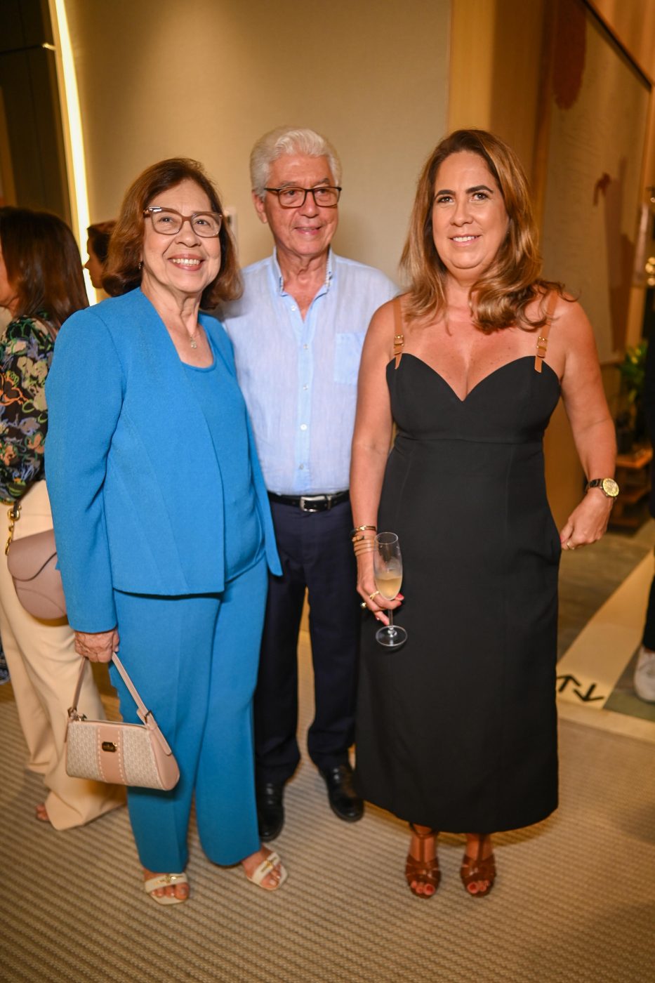 Lídia Martini, Antonio Carlos Martini e Aline Cangussú